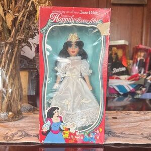 Snow White Doll - White Dress 1990s